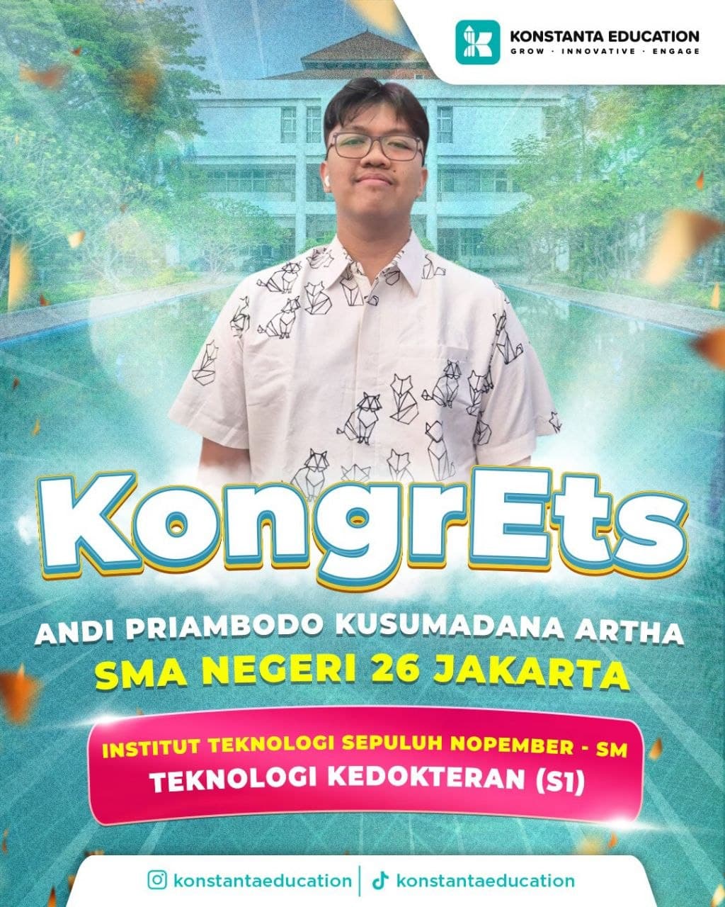 Poster achievement Andi Priambodo Kusumadana Artha
