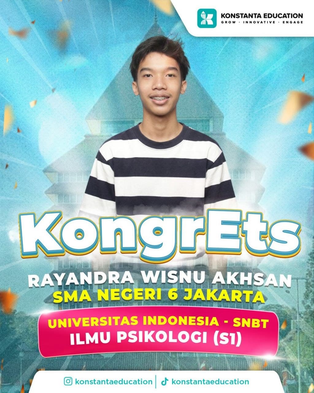 Poster achievement Rayandra Wisnu Akhsan